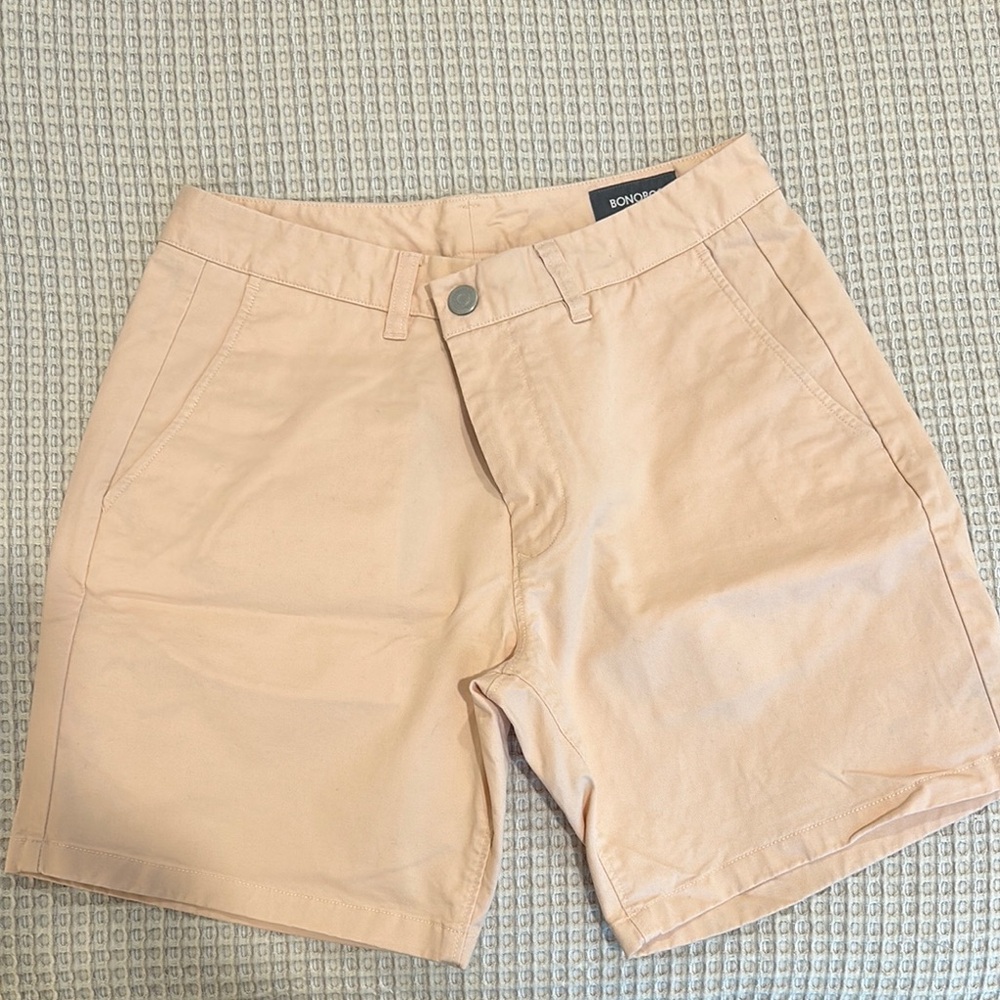 Bonobos Men pink Shorts